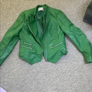 Zara  Vegan leather Jacket